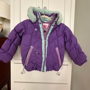 Obermeyer purple child ski/winter jacket size 6